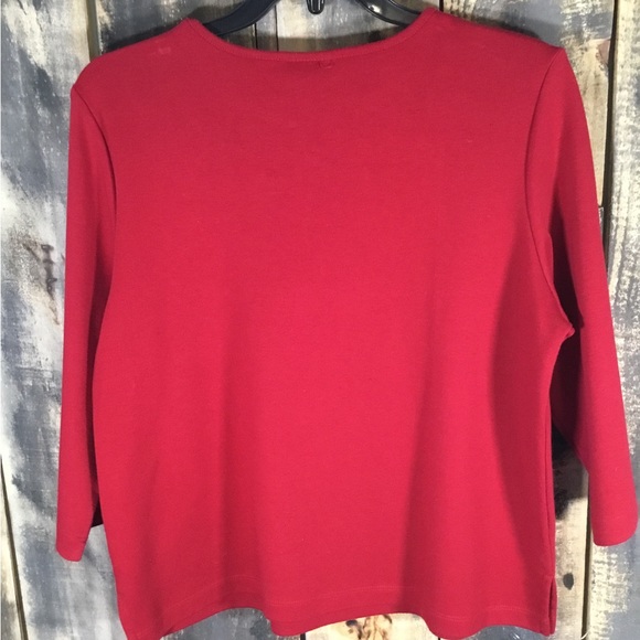 Alfred Dunner ladies top 3/4 sleeve size PM - Picture 2 of 6